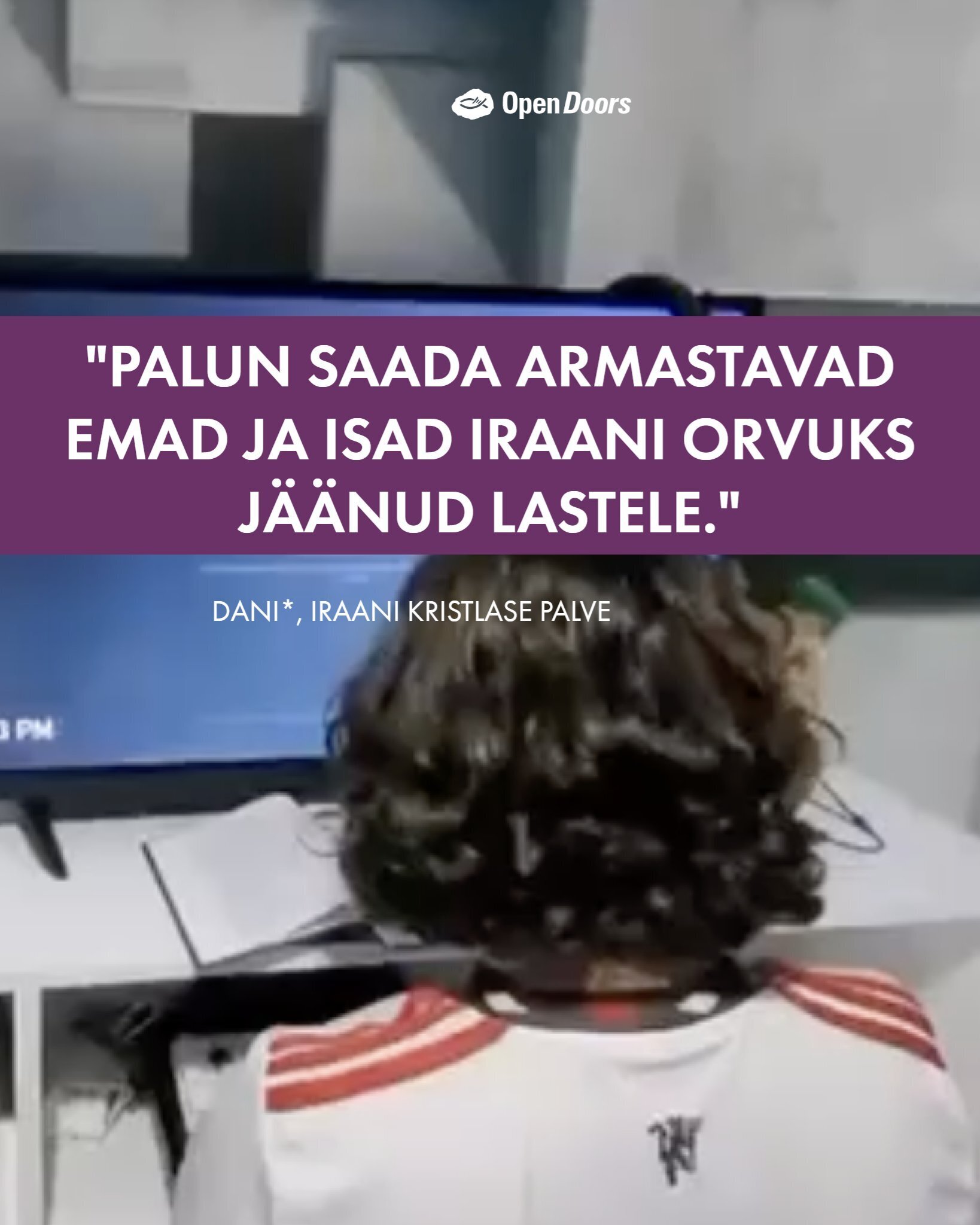 Iraani poisi palve
