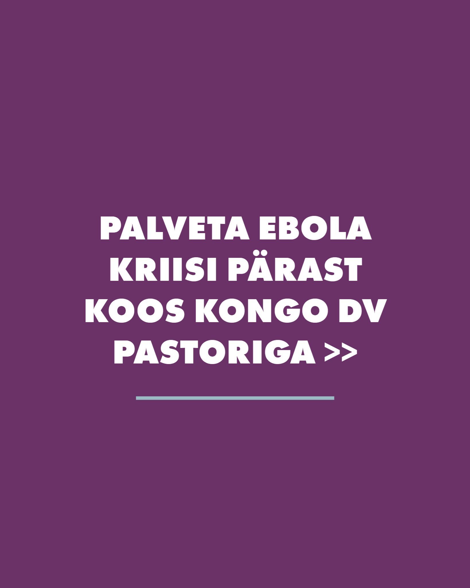 Palveta koos Kongo DV pastoriga