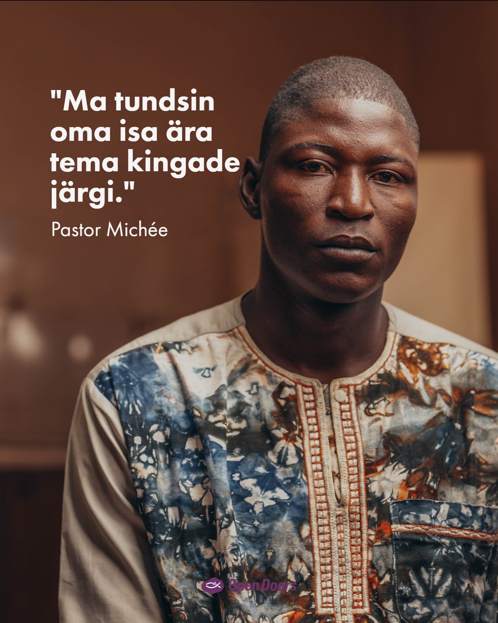 “Ma tundsin oma isa ära tema kingade järgi.”