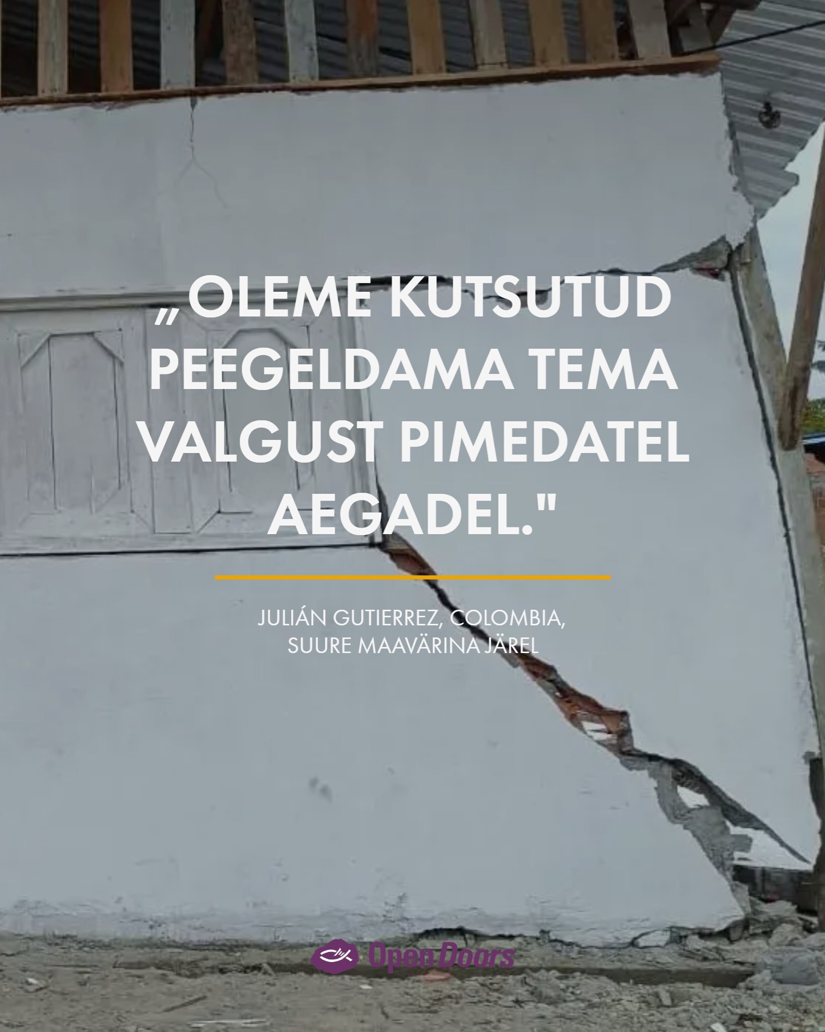 Palve: Colombia maavärin