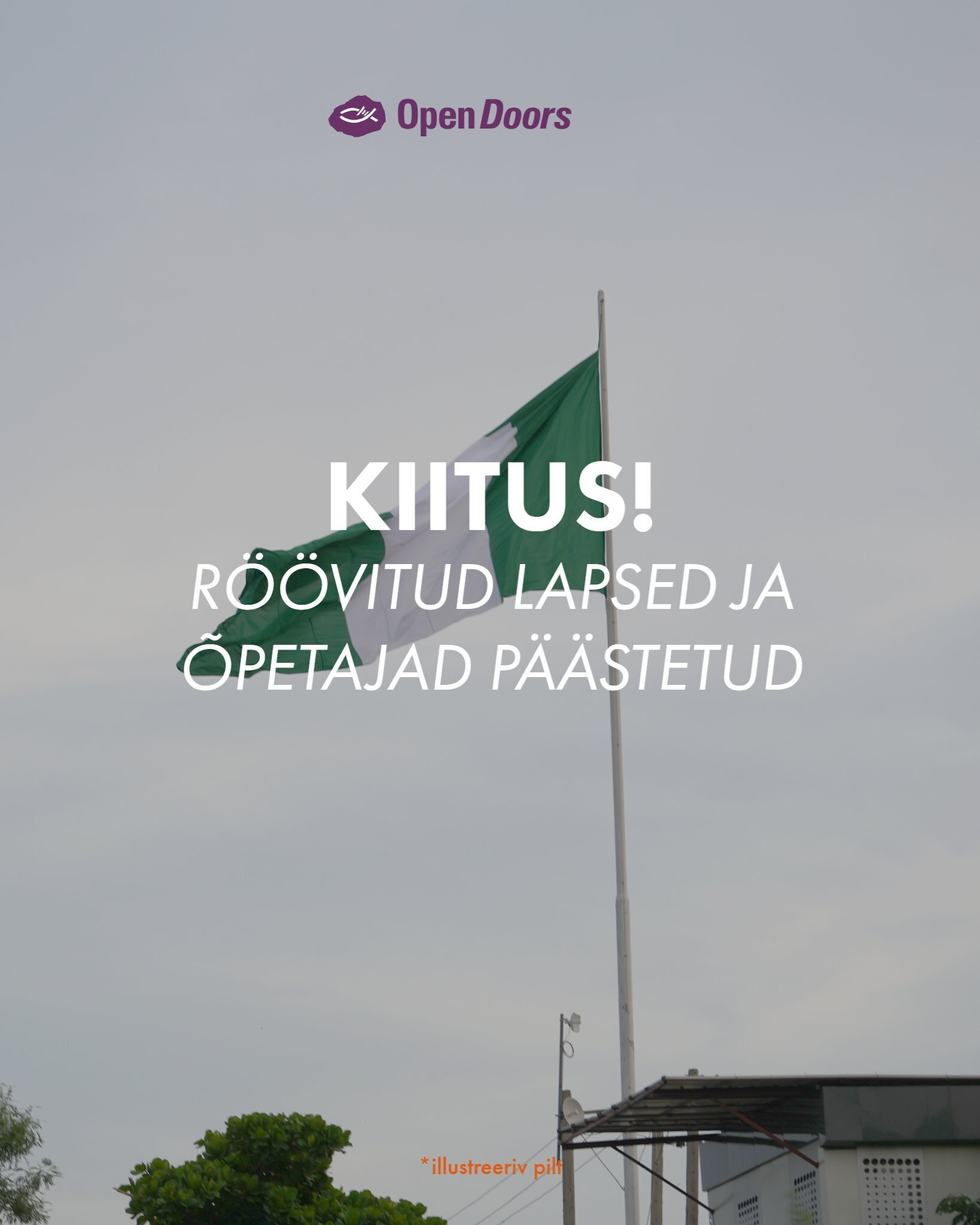 Röövitud lapsed päästeti Nigeerias