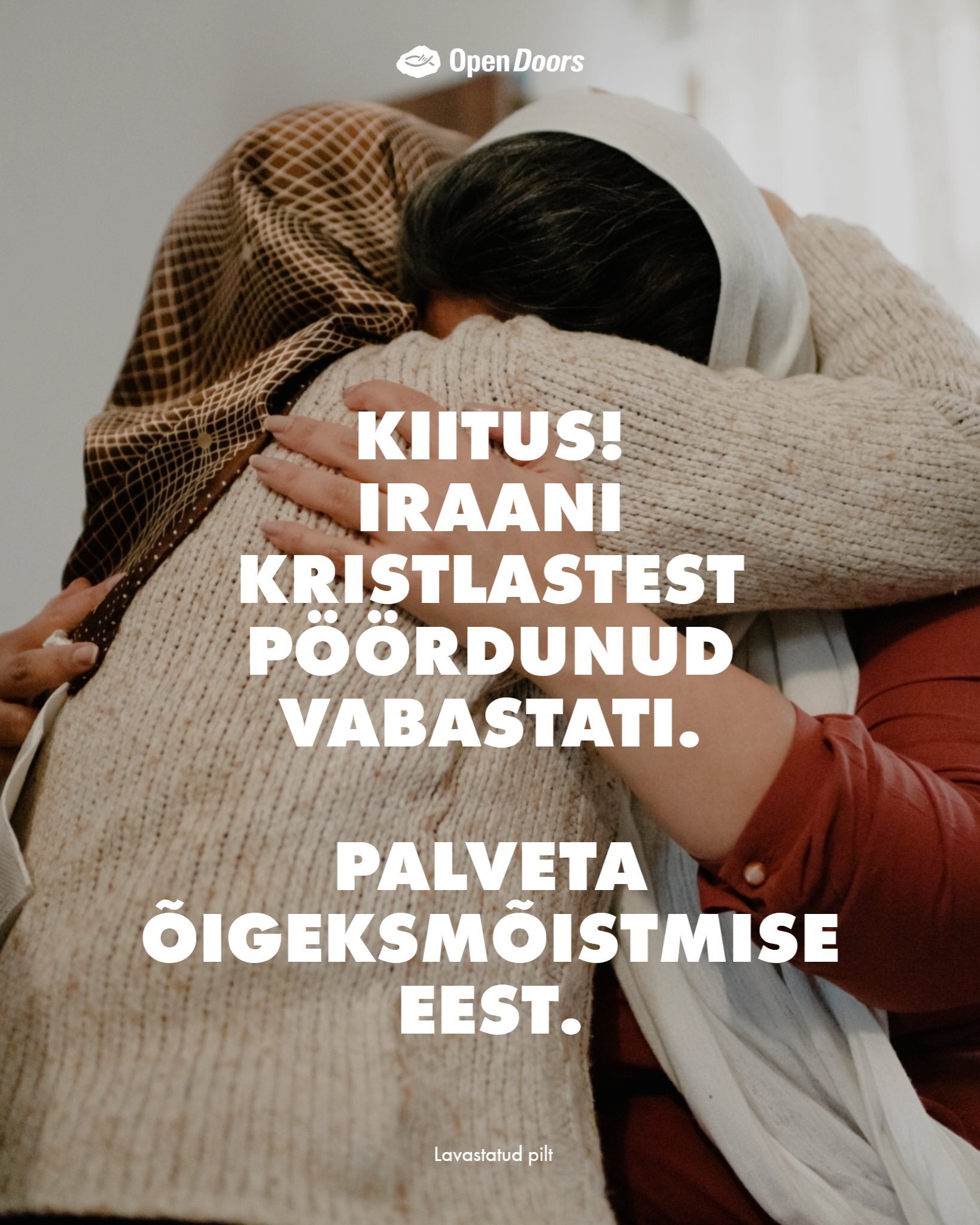 Iraani kristlastest pöördunud vabastati