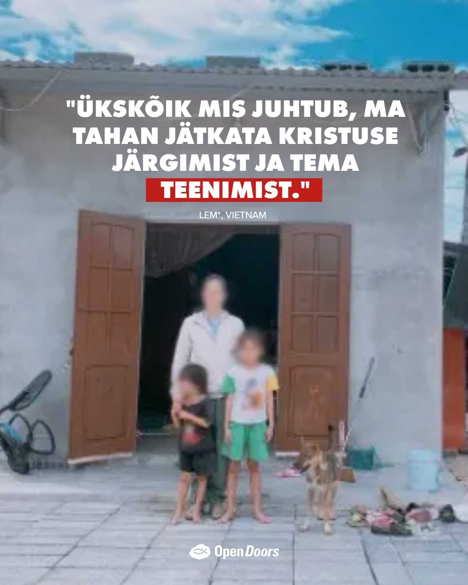 Lemi vankumatu usk särab katsumuste keskel Vietnamis