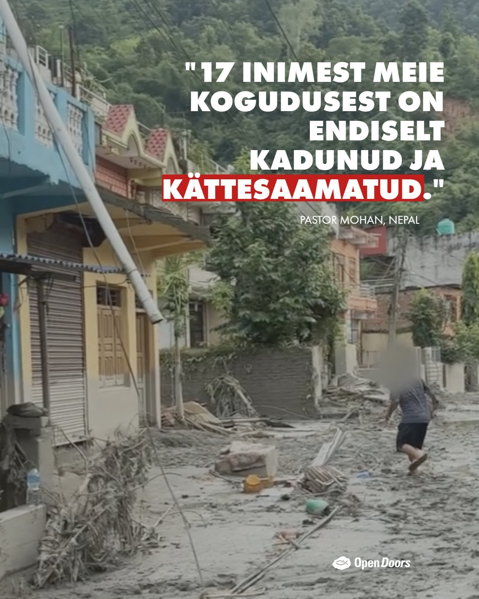Meie perekond Nepalis vajab täna meie palveid