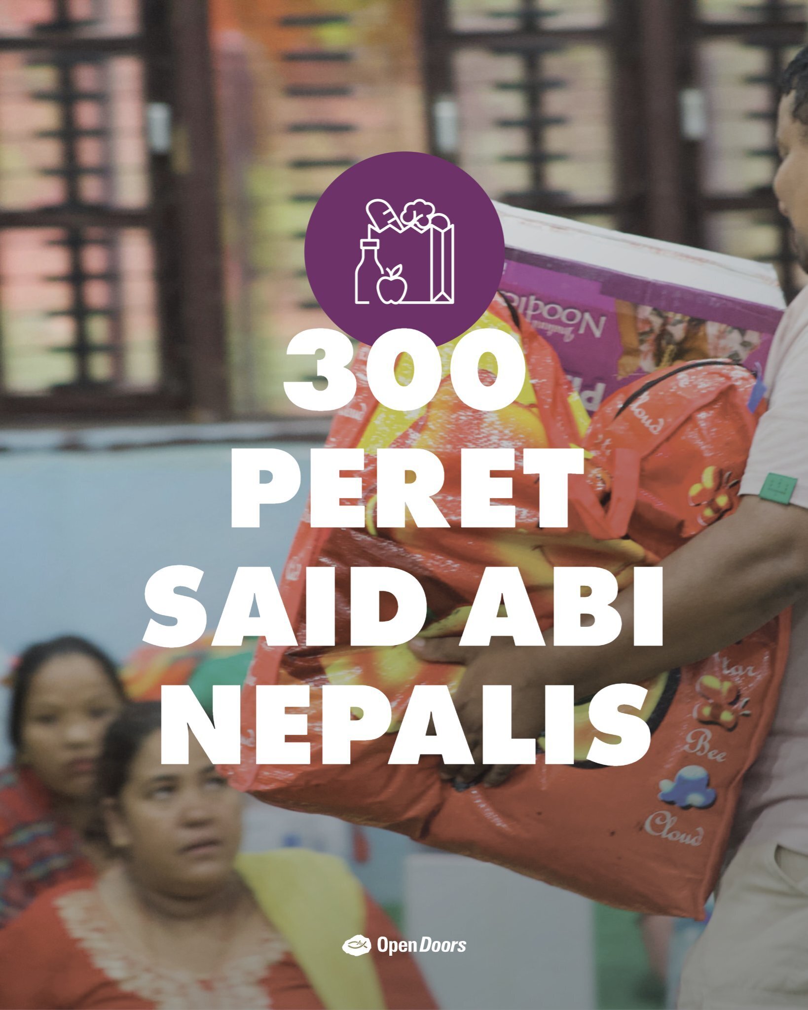 Teie toetus toob lootust 300 perele Nepalis pärast üleujutusi