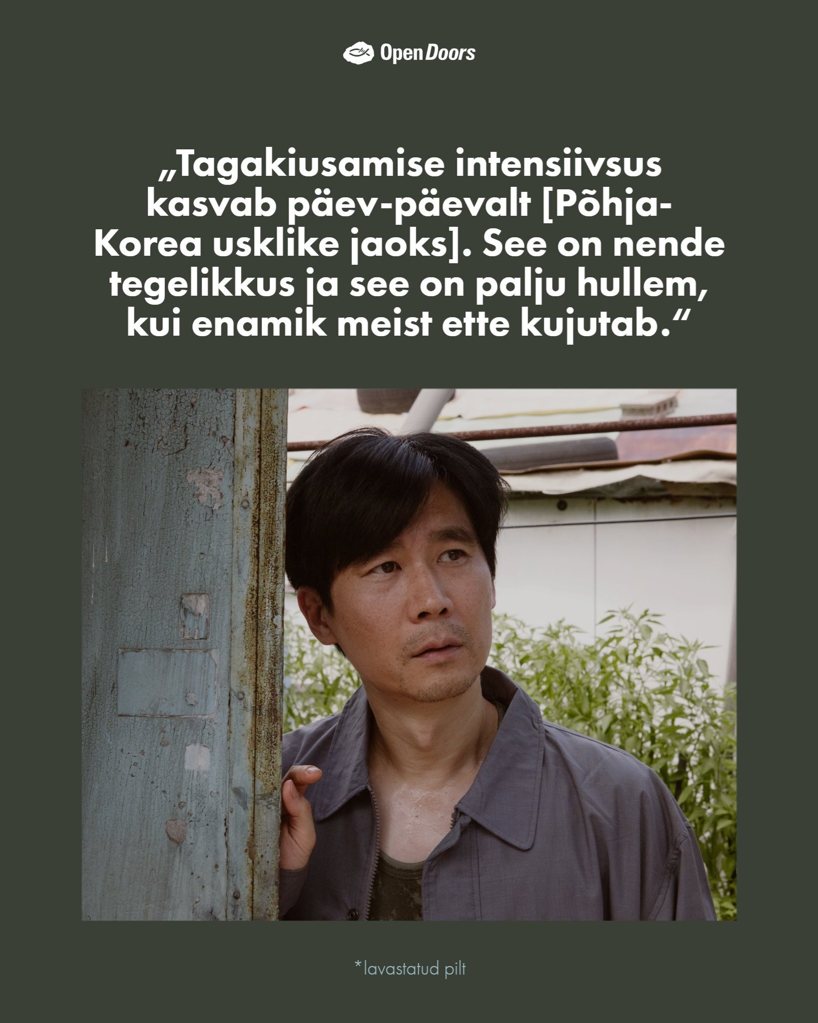 Viis olulist sõnumit välitöötajalt, kes teenib Põhja-Korea kristlasi