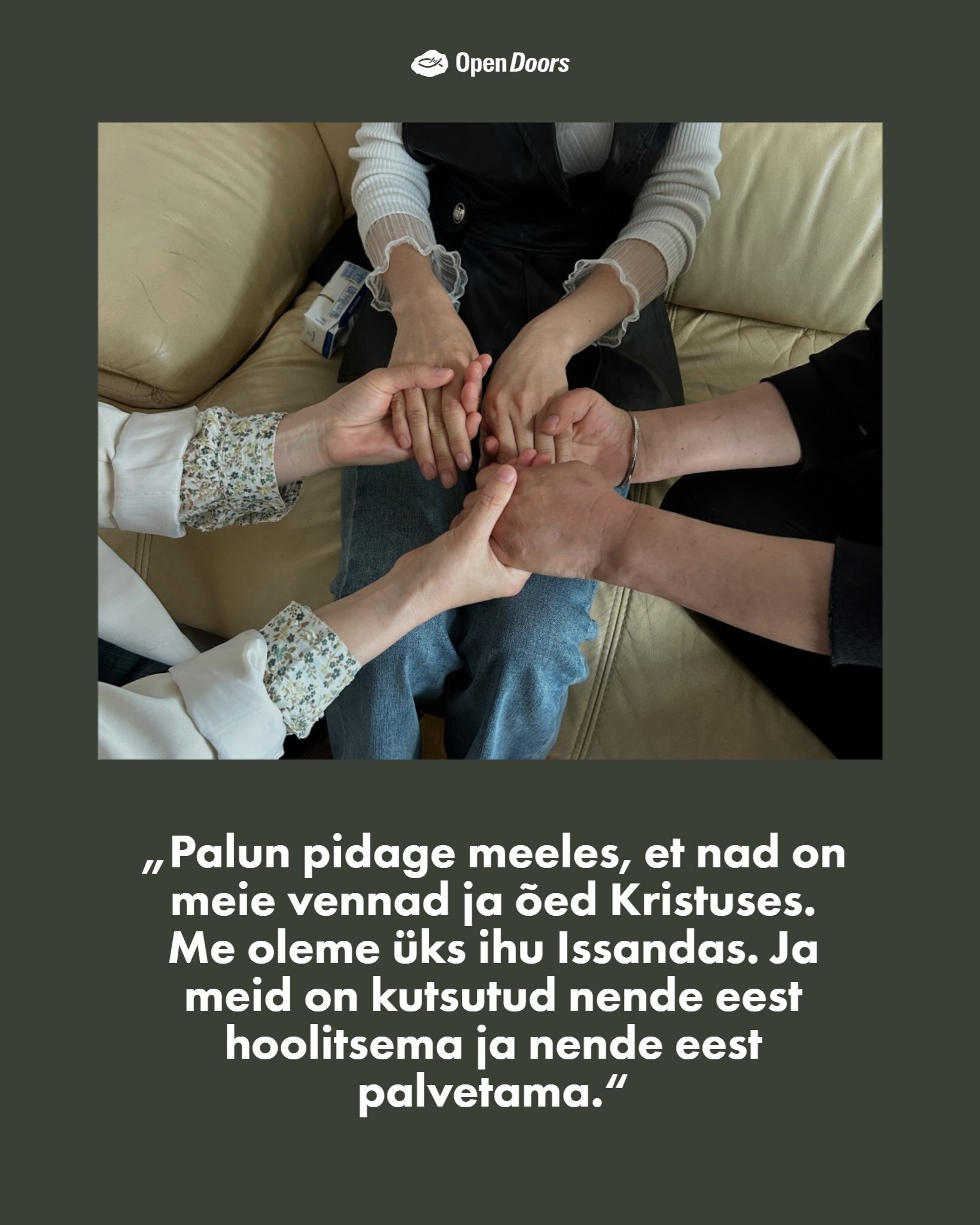Viis olulist sõnumit välitöötajalt, kes teenib Põhja-Korea kristlasi